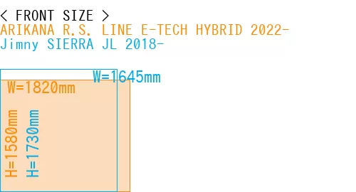 #ARIKANA R.S. LINE E-TECH HYBRID 2022- + Jimny SIERRA JL 2018-